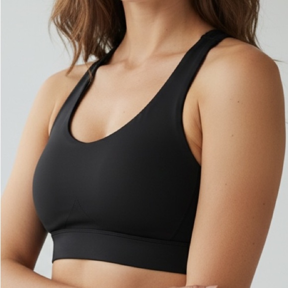 Z by Zella black sports bra top sz M